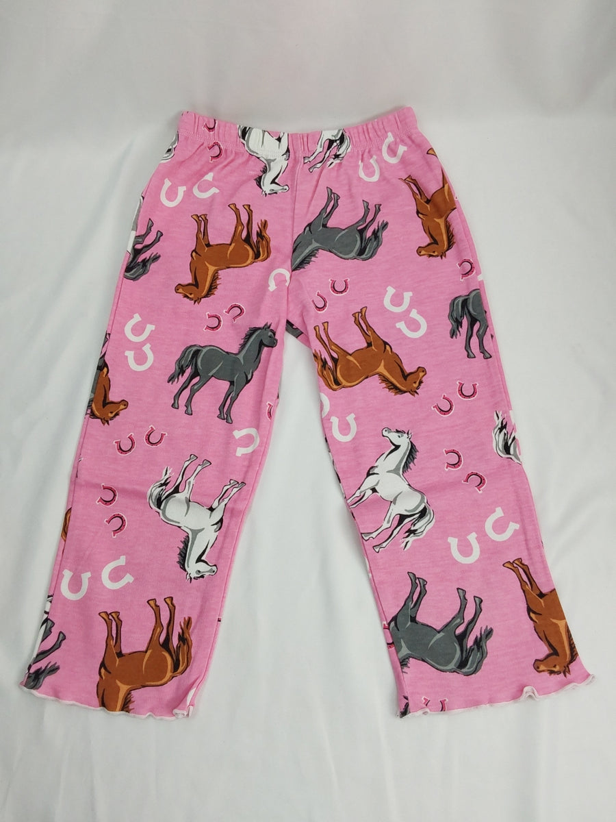 Sara's Prints Horse Pajama Pant Set The Squirrel's Den