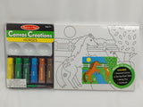 Melissa & Doug Canvas Creations Horses Paint Set Ages 5+