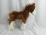 McClay the Plush Clydesdale Horse Stuffed Animal - by Douglas Cuddle Toys - #291