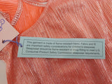 More Than Magic Moxie Pleated Peach Romper - Girls Medium Only