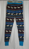 Lazy One Womens PJ Legging - Horse Fair Isle