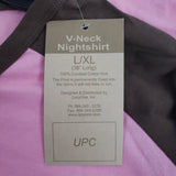 Lazy One Women's Filly Horse V Neck Nightshirt - Large/XL Only