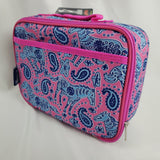 Wildkin Watercolor Ponies Lunch Box Bag - Pink/Hot Pink