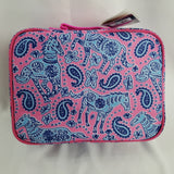 Wildkin Watercolor Ponies Lunch Box Bag - Pink/Hot Pink