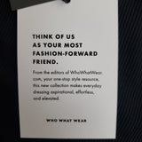 Who What Wear Puff Long Sleeve Off Shoulder Rib Knit Shirt - Small Only