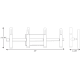 Progress Lighting Polished Nickel Draper Bathroom Vanity Light with 4 Lights