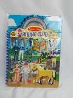 Melissa & Doug Riding Club Activity Book with 139 Reusable Stickers