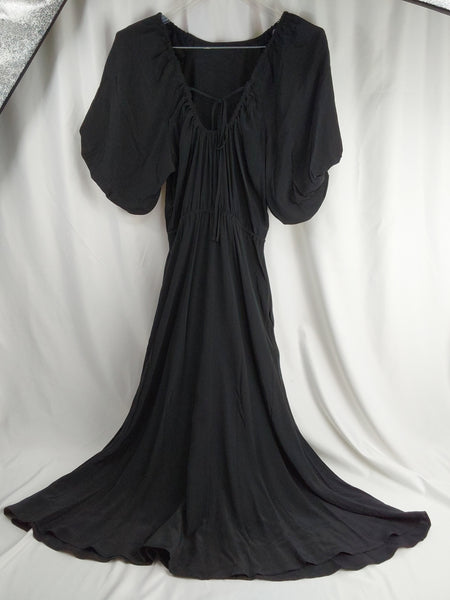 a new day black maxi dress Women's Tiered Maxi Sundress