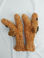 Funky Zoo Knit Horse Adult Hats & Gloves (Not a Set)