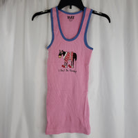 Lazy One I Don't Do Mornings Horse Tank Top Juniors