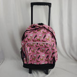 Wildkin Horses in Pink Rolling Luggage