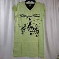 Lazy One Nothing But Treble Night Shirt - S/M Only