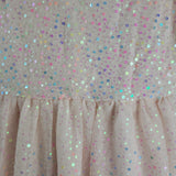 Cat & Jack Girls Belle Flutter Sleeve Sequin Dress - X-Large 14-16 Only