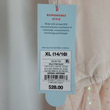 Cat & Jack Girls Belle Flutter Sleeve Sequin Dress - X-Large 14-16 Only