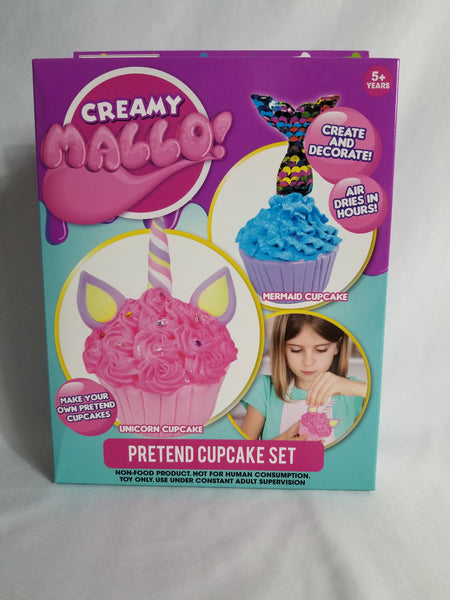 Creamy Mallo Pretend Cupcake Set
