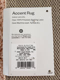 Peach Blush Accent Rug 24"x36"