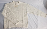 Universal Thread White Crewneck Knitted Sweater XS Only