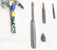 Best Way Tools 6-in-1 Flowered Multi-tool Hammer With Slotted/Phillips Screwdriver