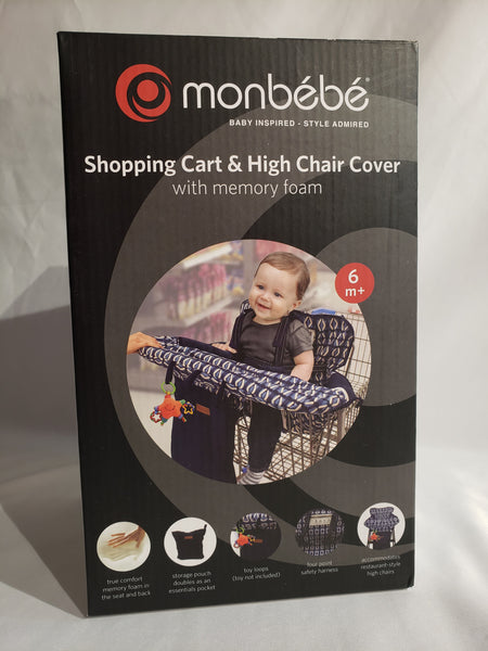 Monbebe 2-In-1 Shopping Cart Cover and Highchair Cover